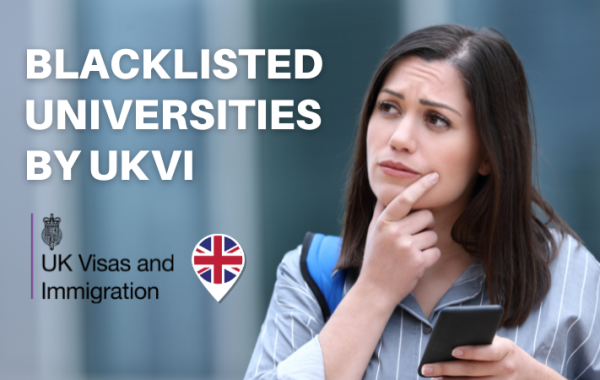 Blacklisted Universities by UKVI for Indian Students